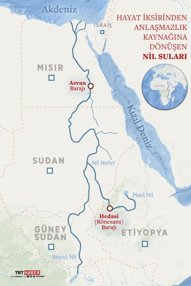 Etiyopya'nın komşularıyla yaşadığı baraj krizi BMGK'da çözüm bulur mu?
